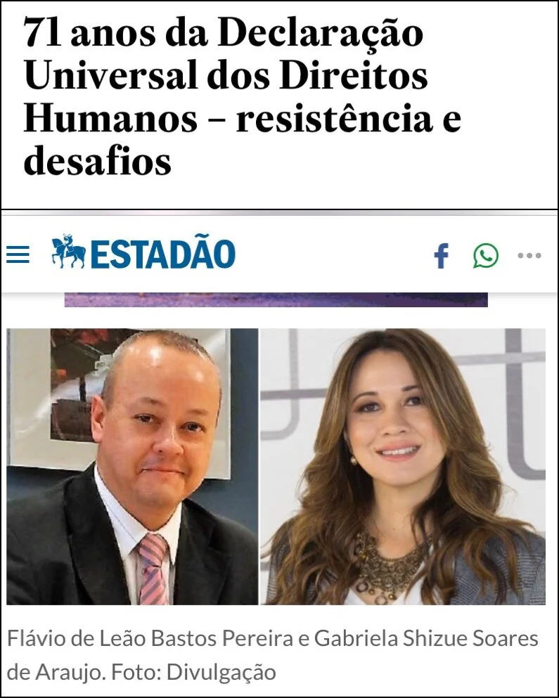 71 anos da Declaração Universal dos Direitos Humanos – resistência e desafios