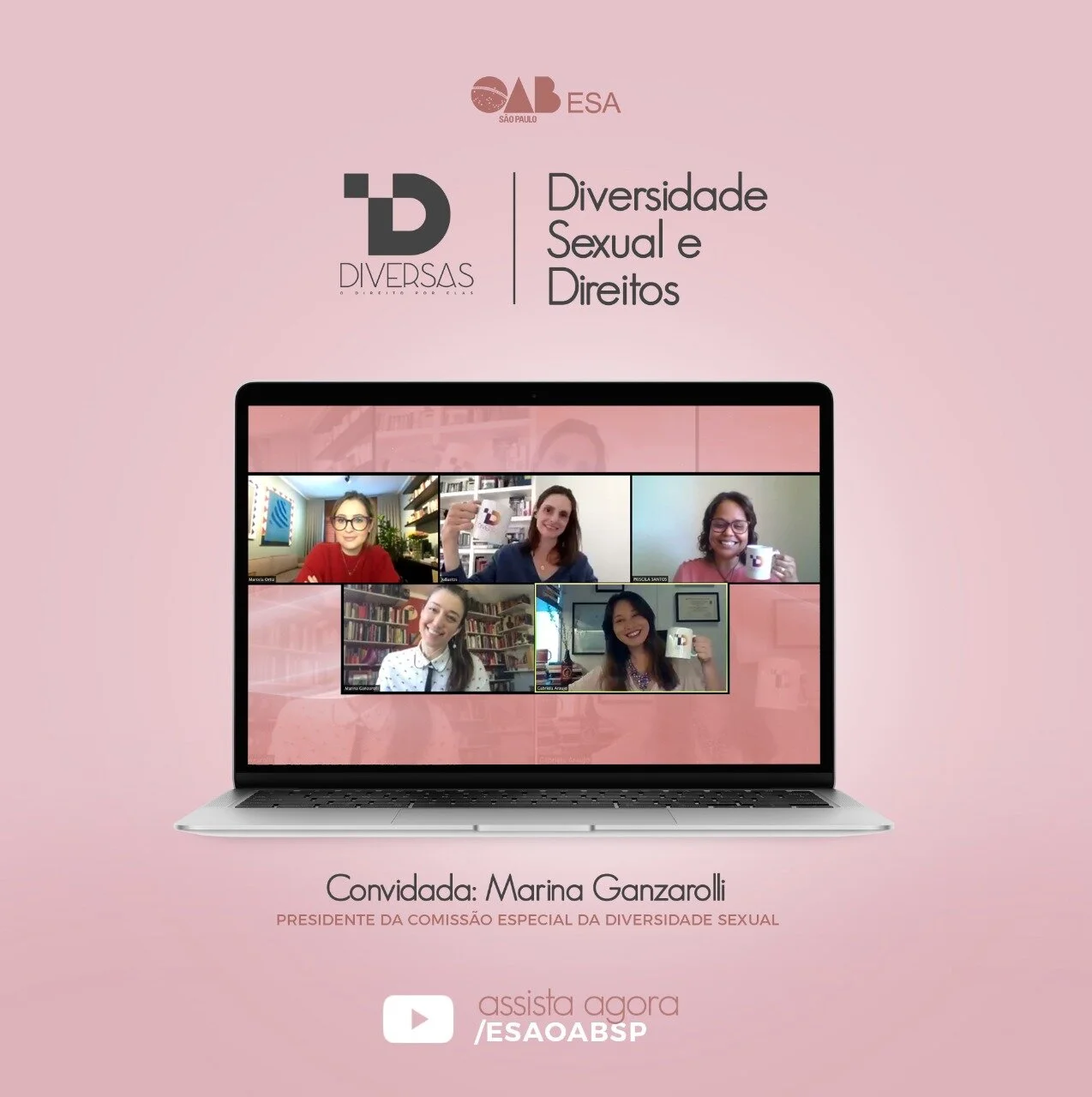 Edição Especial do programa Diversas: O Direito por Elas entrevista Marina Ganzarolli