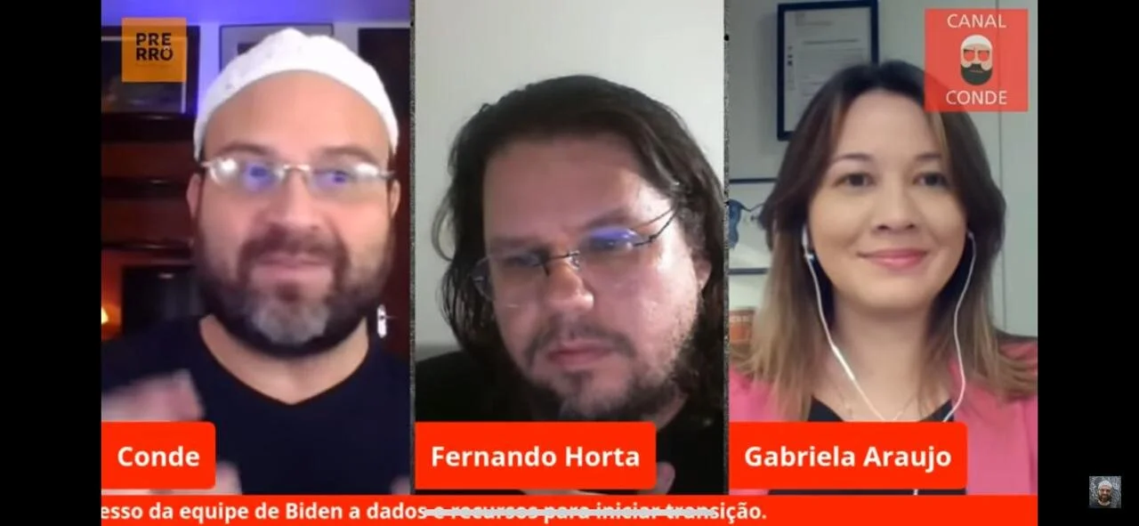 Gabriela Araujo debate Direito Eleitoral no Canal do Conde