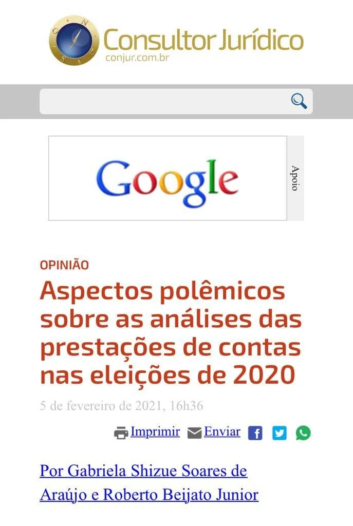 Aspectos polêmicos sobre as análises das prestações de contas nas eleições de 2020