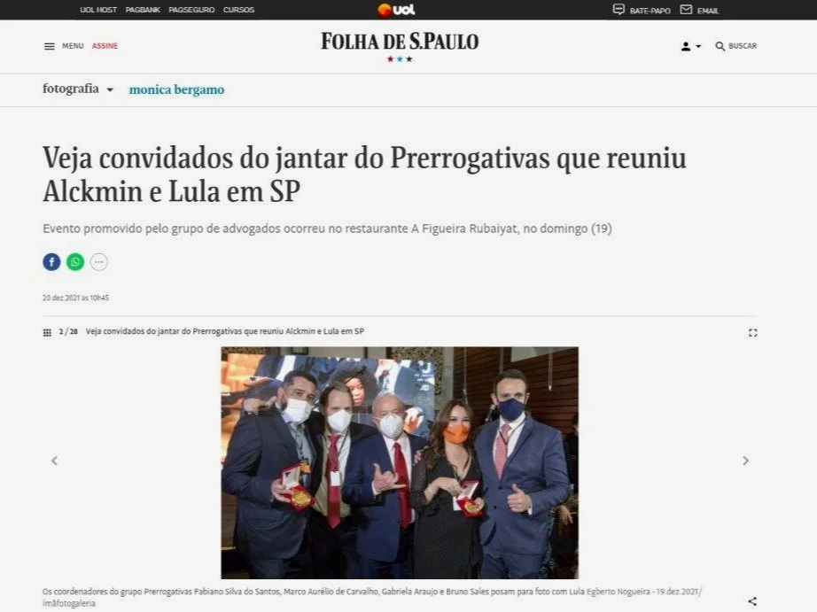 Gabriela Araujo faz uma retrospectiva do ano de 2021, como coordenadora do Grupo Prerrogativas