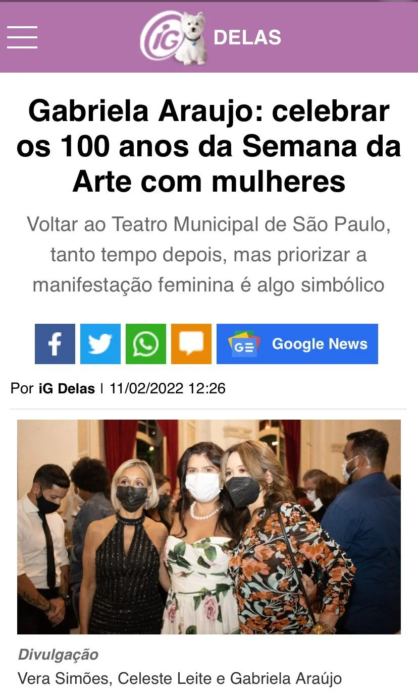 A simbologia de celebrar os 100 anos da Semana da Arte Moderna com mulheres como protagonistas