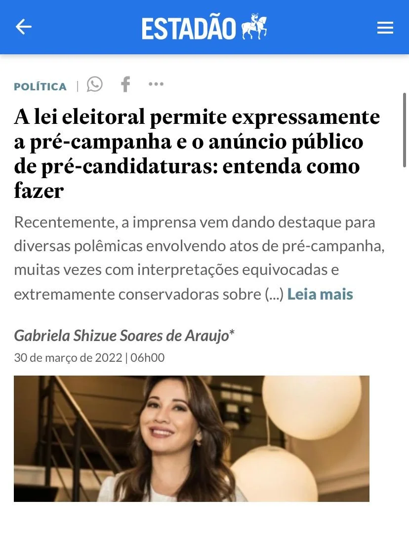 A lei eleitoral permite expressamente a pré-campanha e o anúncio público de pré-candidaturas: entenda como fazer.