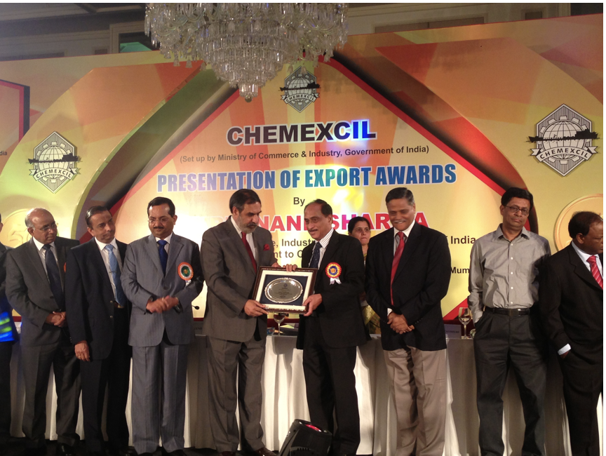 2013 Chemexcil Best Exports Award