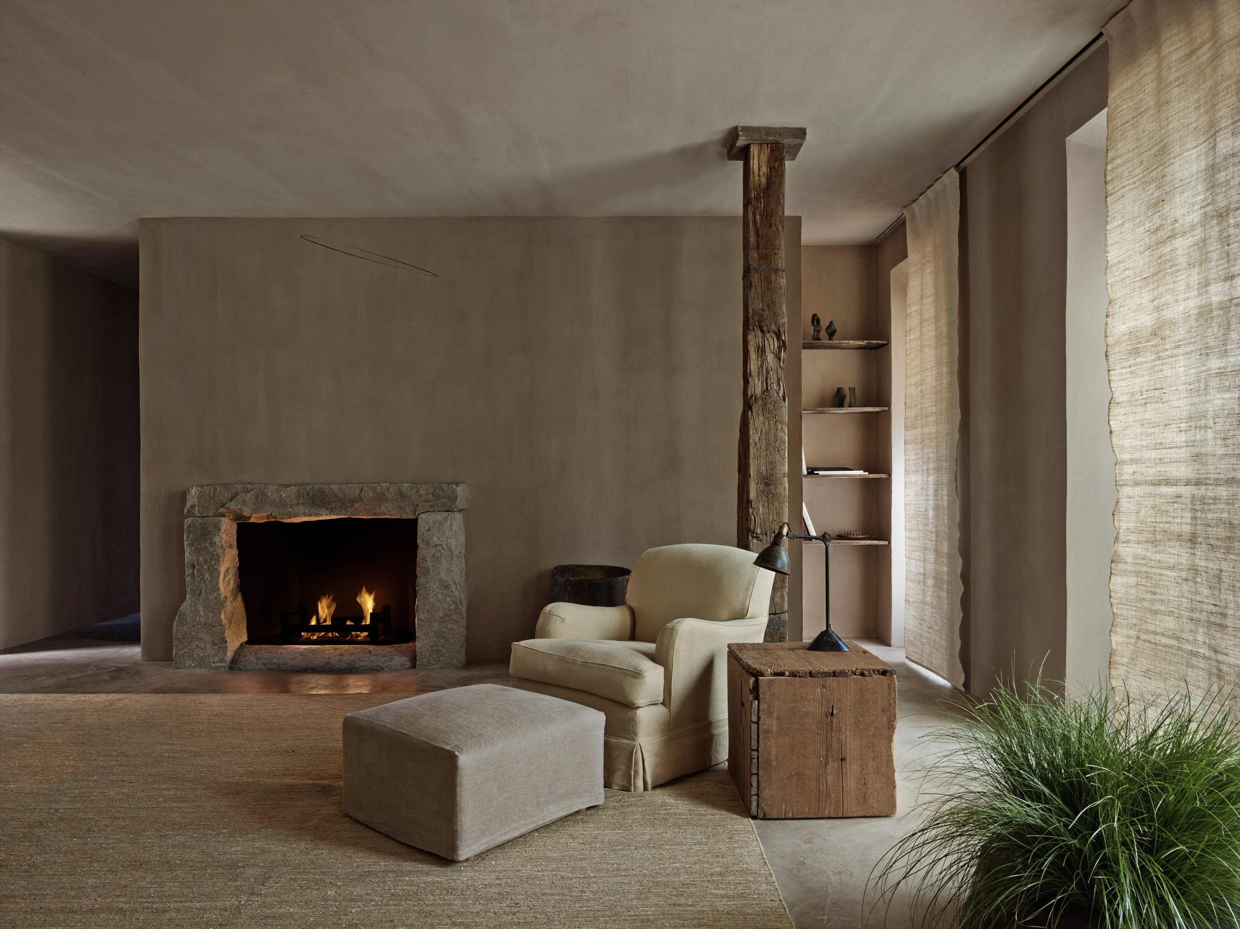 This Tribeca Penthouse by Vervoordt is easily recognizable by anyone who knows his work, but the aesthetic still feels incredibly original and fresh.