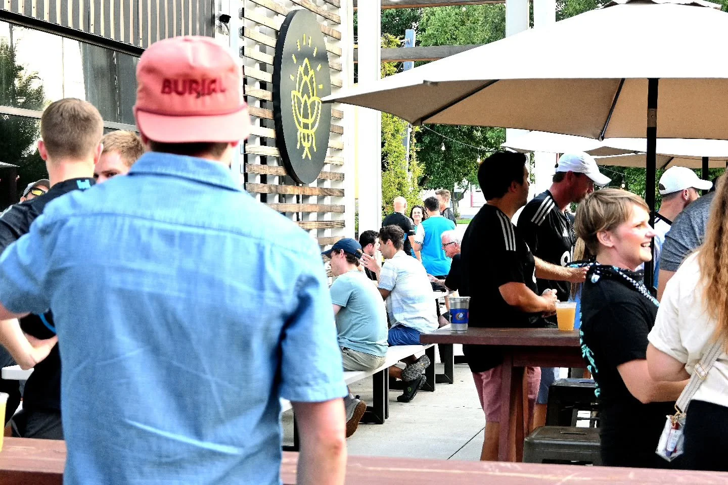 One last home match for the @charlottefc during the regular season, and it's a big one! So you know we're gonna party all day long! Beers are flowing, cocktails are ready to go, @forcryingoutloudtasty is rockin', and @mentcitymusic sets the vibe star