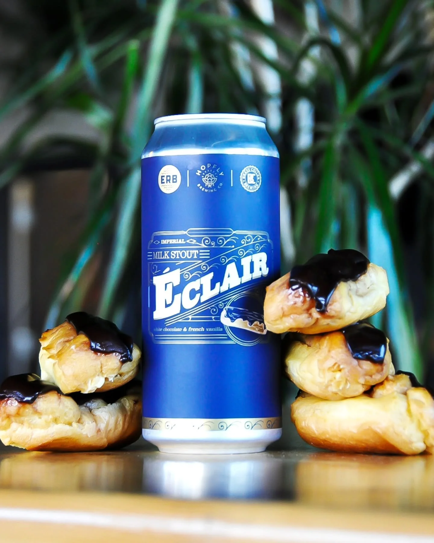 Well, aren't we lucky this week? Fresh Drop Friday AND a Charlotte FC Pre-Game on the same day!? November 7th, we're bringin' the heat!

🍩 ECLAIR 🍩
Imperial Milk Stout - 10% ABV
Sorry, there's no eclair emoji...so, we had to go with this one. But w