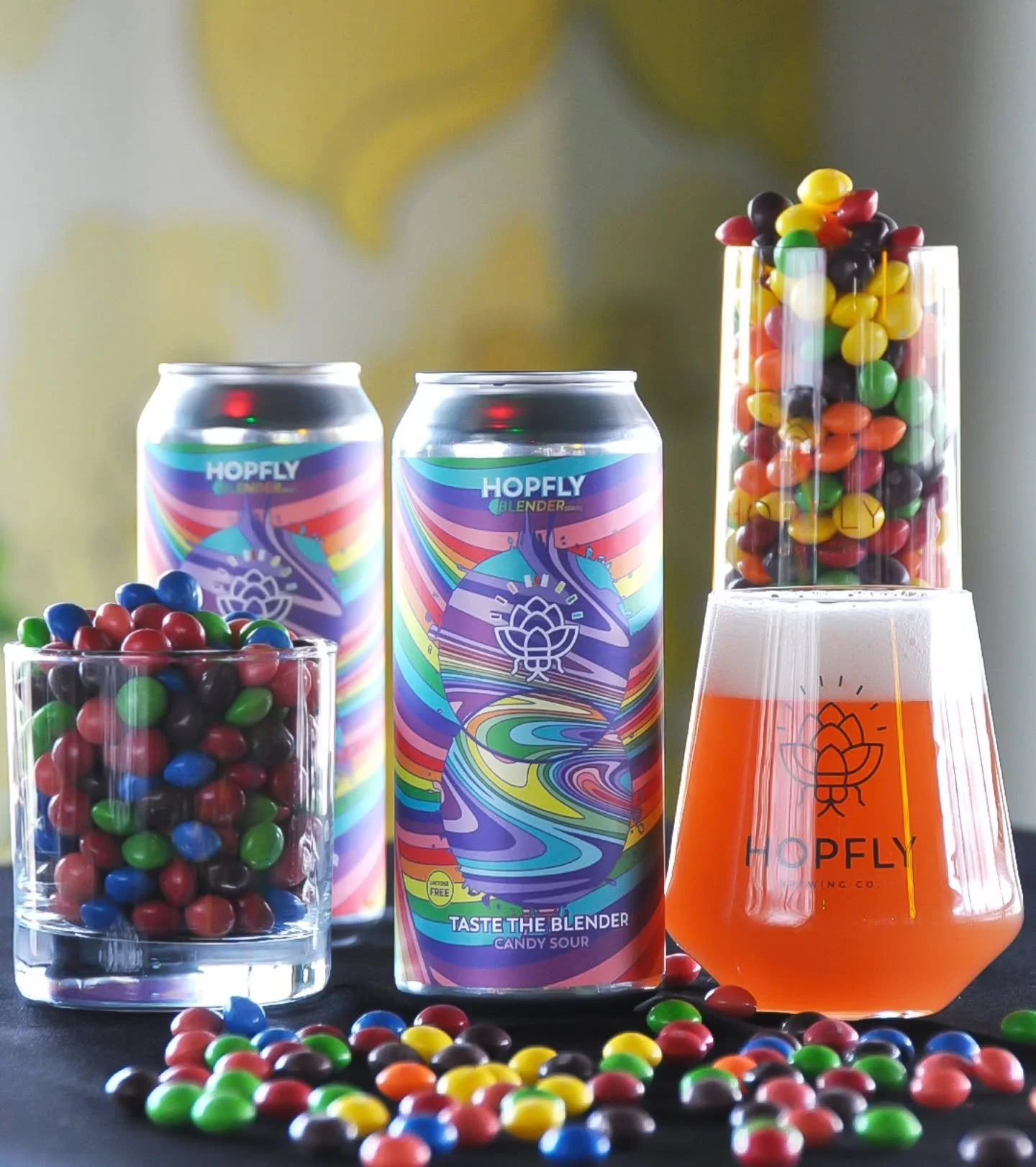 More beers mean more Fresh Drop Fridays. This Friday, we've got a trio of new releases, including one you gotta come see us to try! All available on December 5th at 1 PM.

🌈 TASTE THE BLENDER 🌈
Candy Sour - 6.5% ABV
You love our Blender series. You