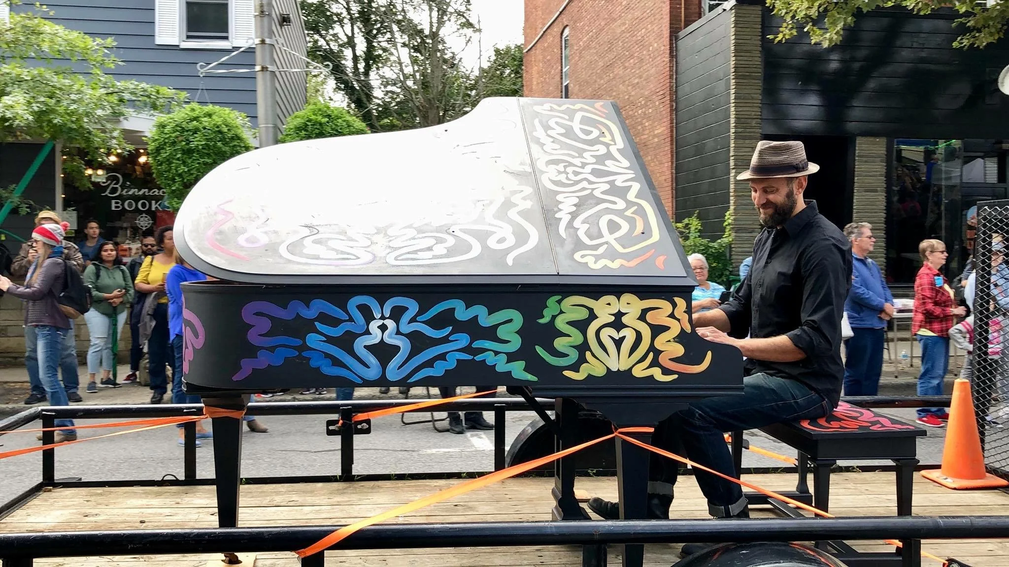 Pictured: Musician Jesse Stacken Spirit of Beacon Day Parade