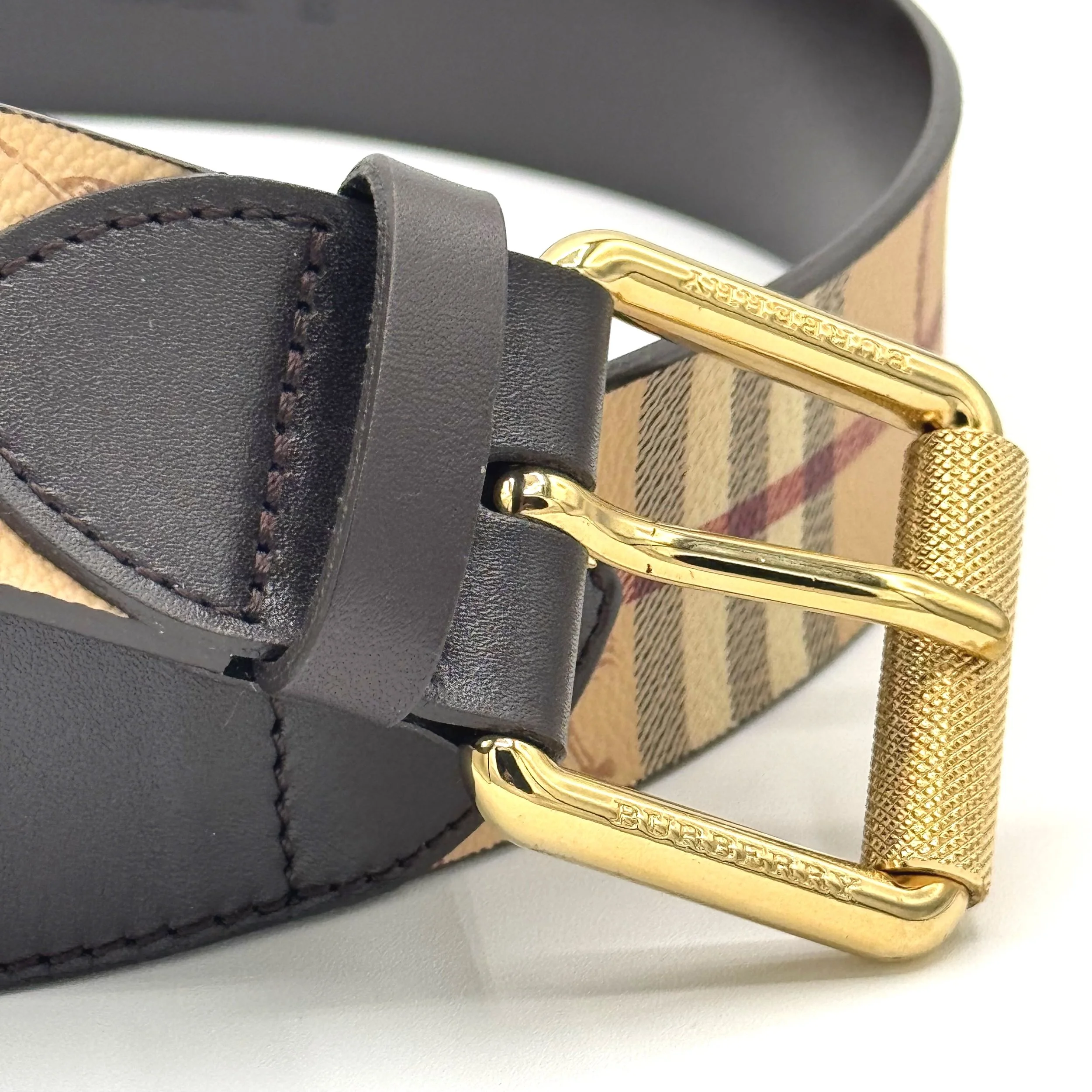 Burberry Nova Check Belt Unisex Burberry Belt Nova Check Men main image 3