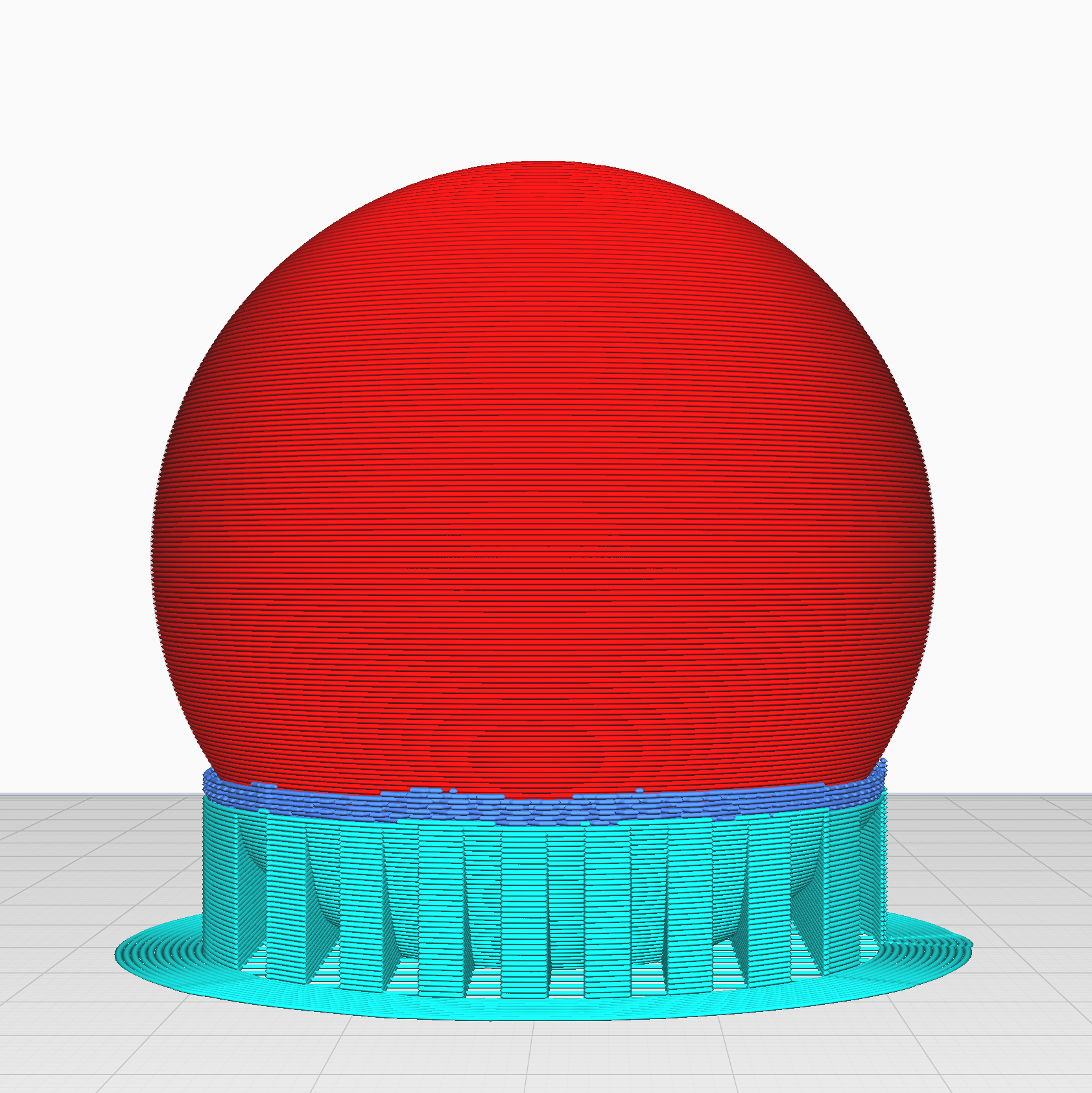 Support Overhang Angle = 30°