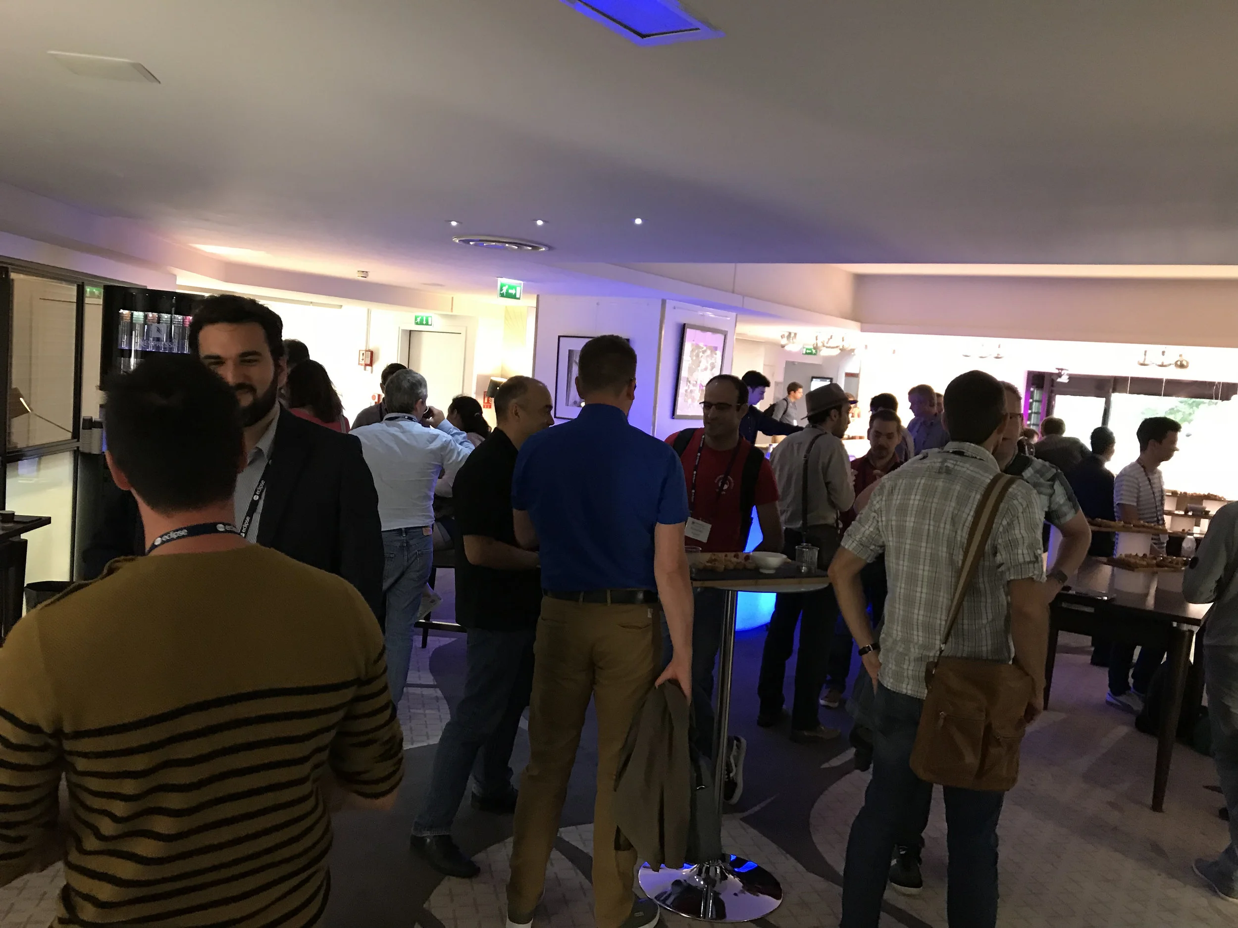 Pause during the unconference of EclipseCon