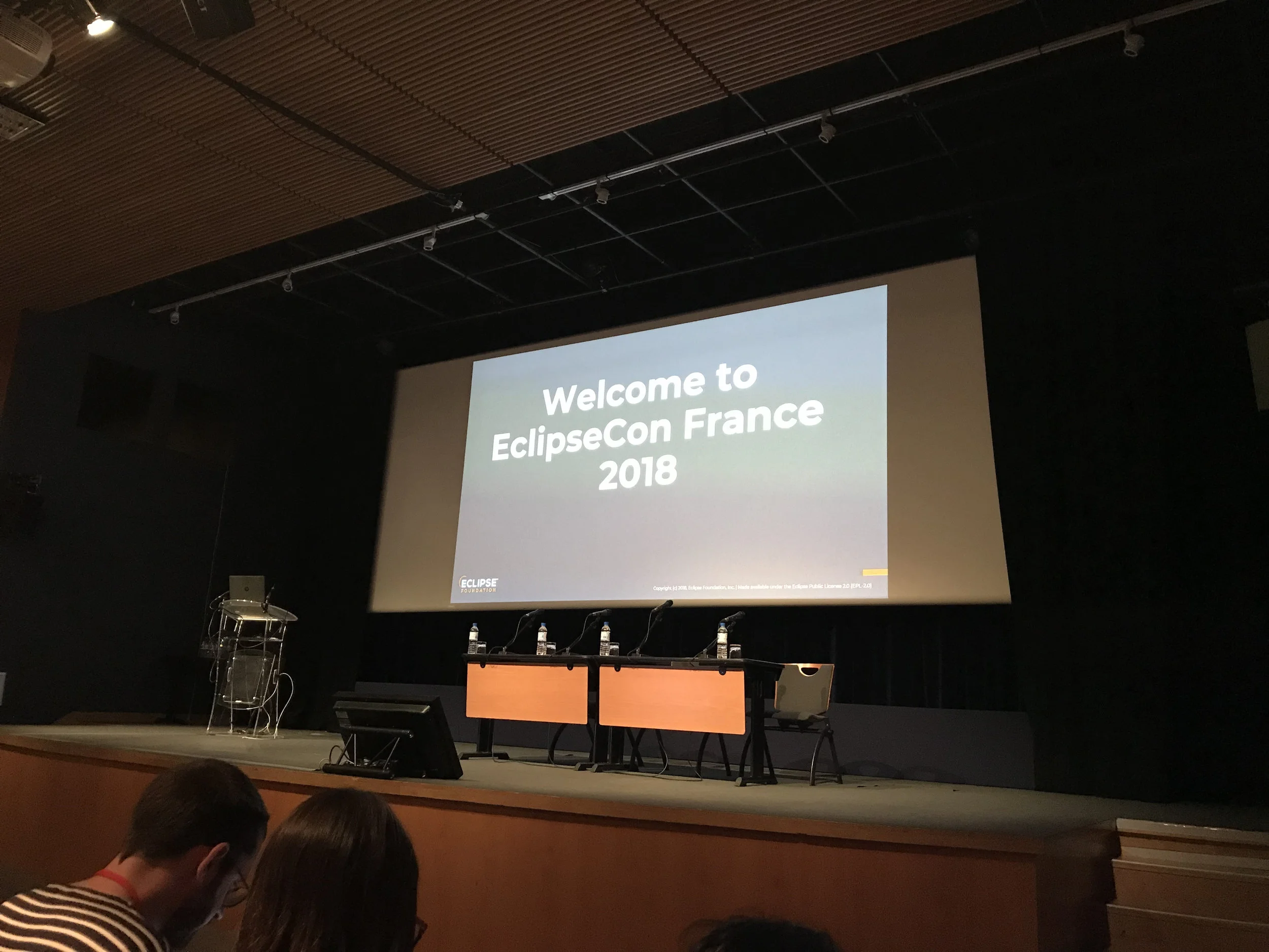 Waiting for the EclipseCon keynote