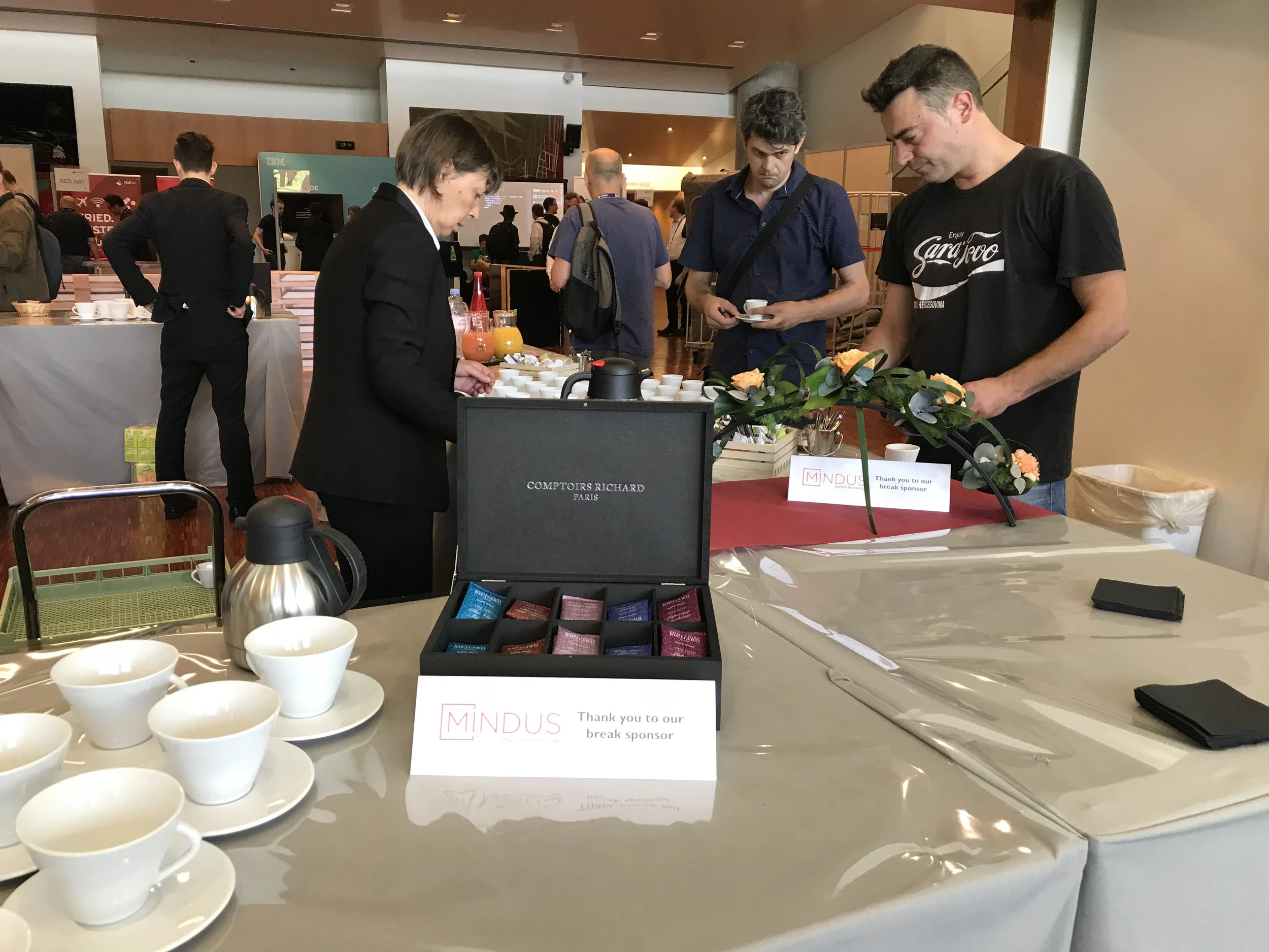 EclipseCon coffebreak sponsored by Mindus