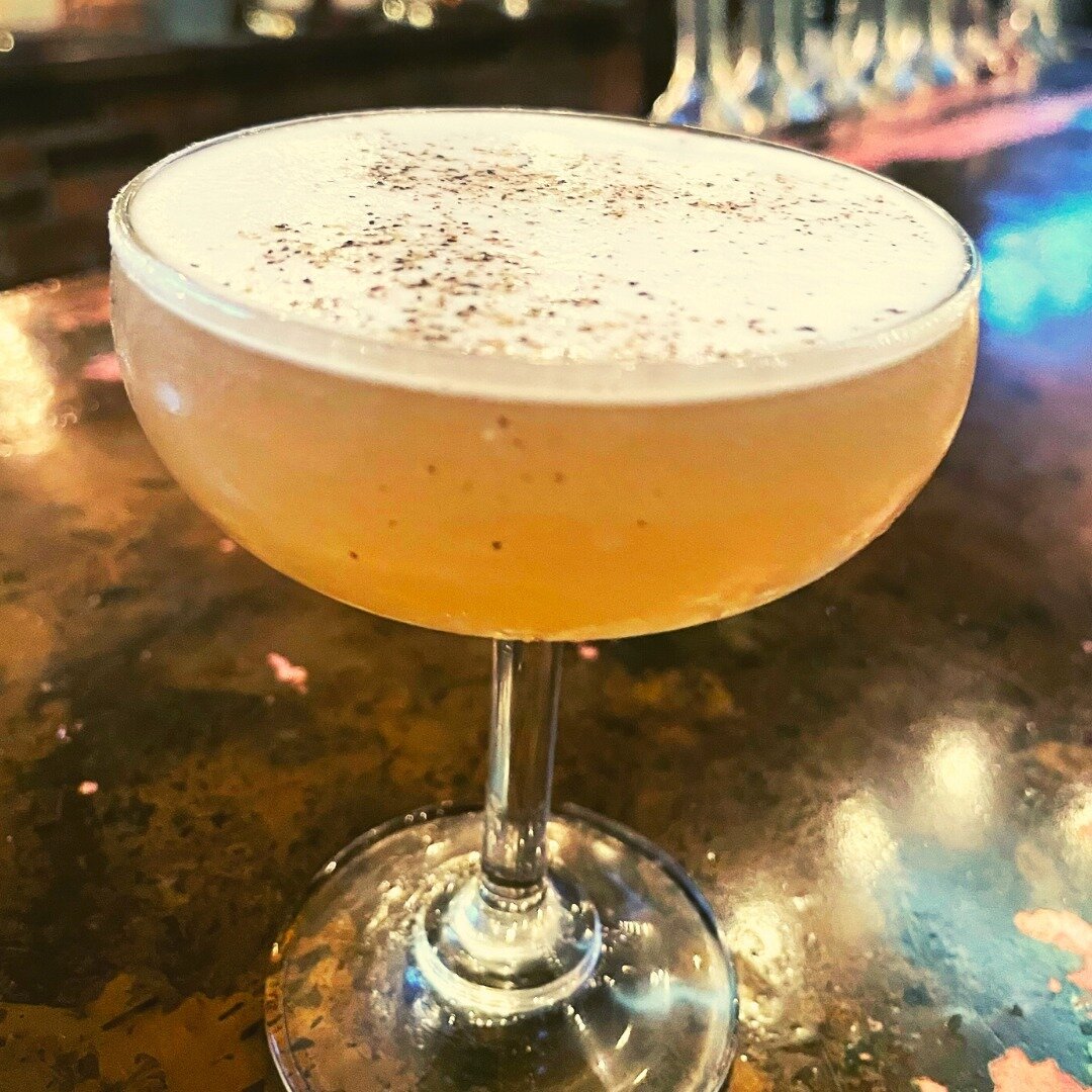 It&rsquo;s never too late to find (or sip) your Pot o Gold&hellip;this delicious cocktail is rich with flavor from the White Rum, Pineapple Juice, Agave, Egg Whites, Lemon Juice, and dash of Pepper that are used to craft it. Stop in to enjoy one, you