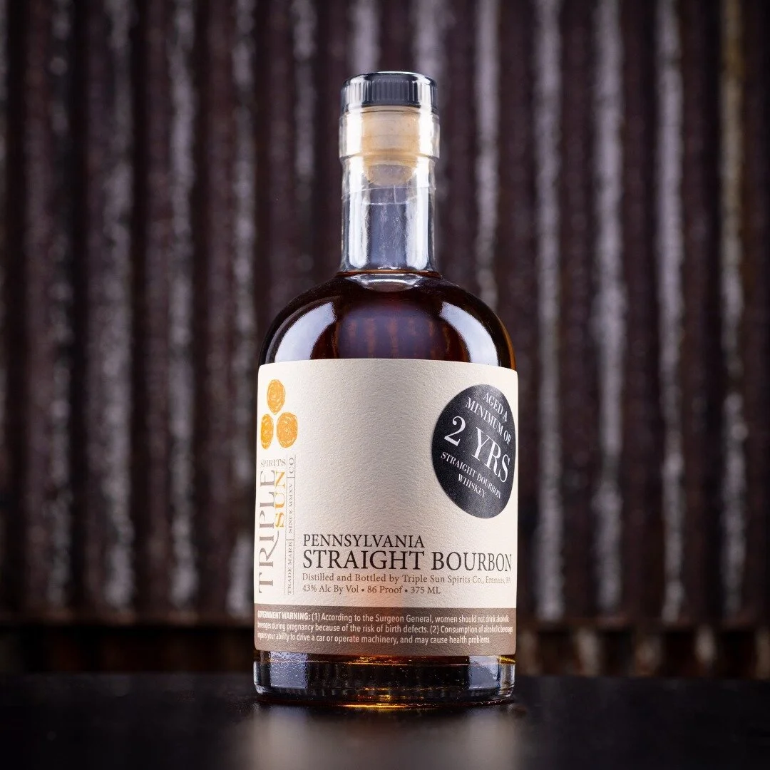 We&rsquo;re days&hellip;that&rsquo;s right DAYS away from the newest release of our Pennsylvania Straight Bourbon! We&rsquo;ve been tweaking our recipe so this particular batch is made from a sweet mash of 73% corn, 20% rye and 7% barley. Barreled in