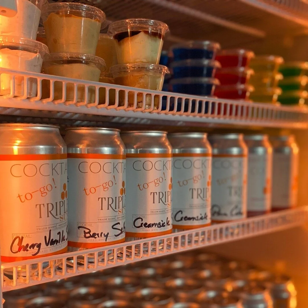 Don&rsquo;t be a zero🤓, be a hero🤩 and show up to your next holiday weekend gathering with some of our cocktails to go! 

#triplesunspirits #triplesunspiritsemmaus #followthesuns #sippingmadeeasy #sipping #sippingcocktails #cocktailstogo #handcraft