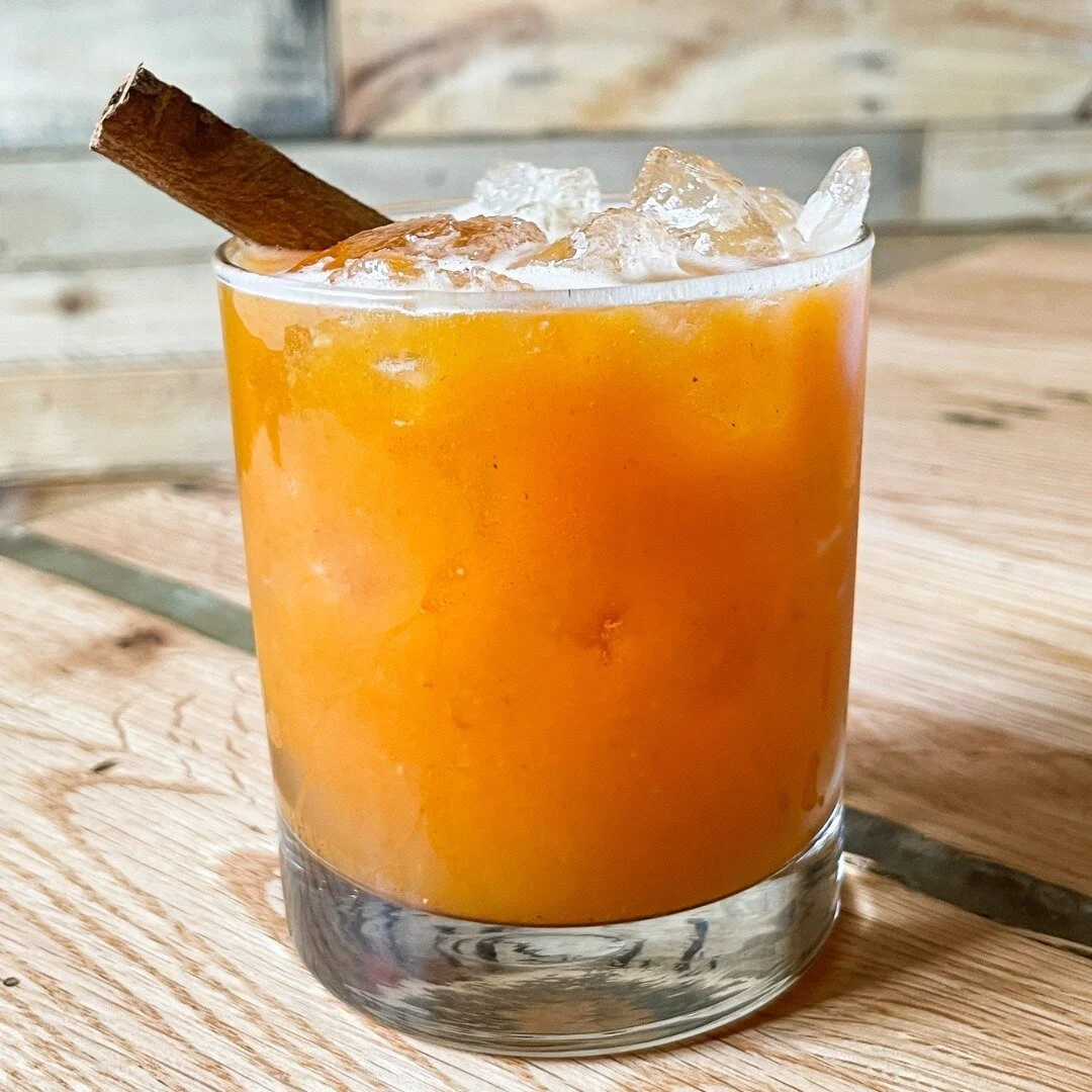 When you can&rsquo;t quite let summer go ☀️, but are ready for all things Fall 🍁 -  the In-Between cocktail is for you! It&rsquo;s the perfect sipper to help you ease into the seasonal change with its blend of dark or spiced rum, pineapple juice, pu