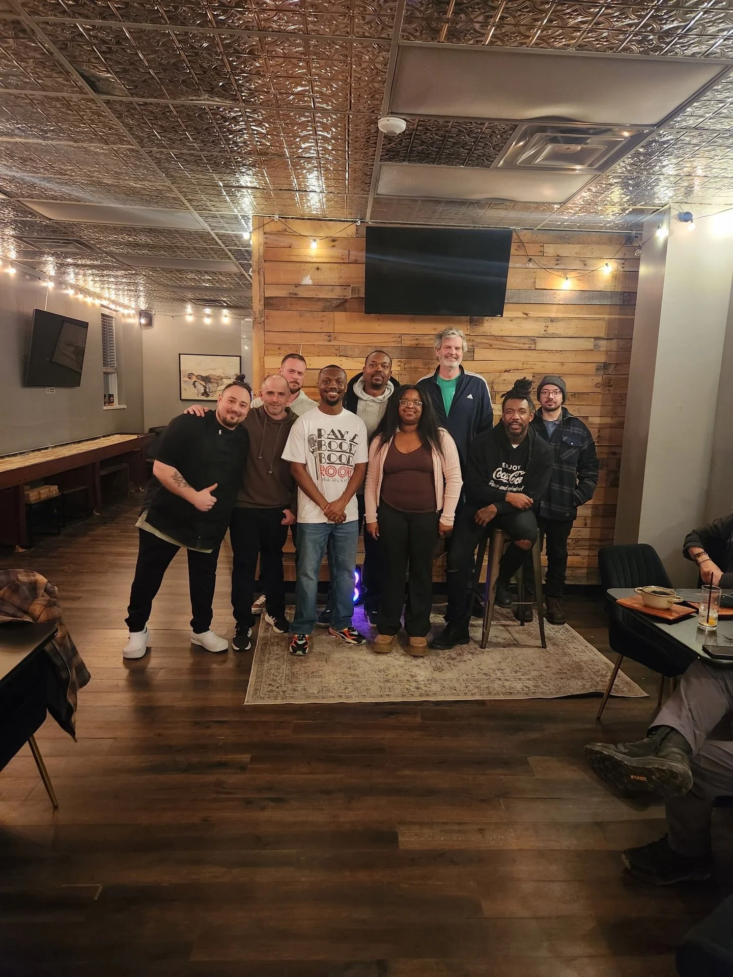 STAND-UP COMEDY CREW 🎭 Open Mic 🎤 First and Third Wednesdays of every month exclusively at Triple Sun Newtown Tasting Room ☀️☀️☀️