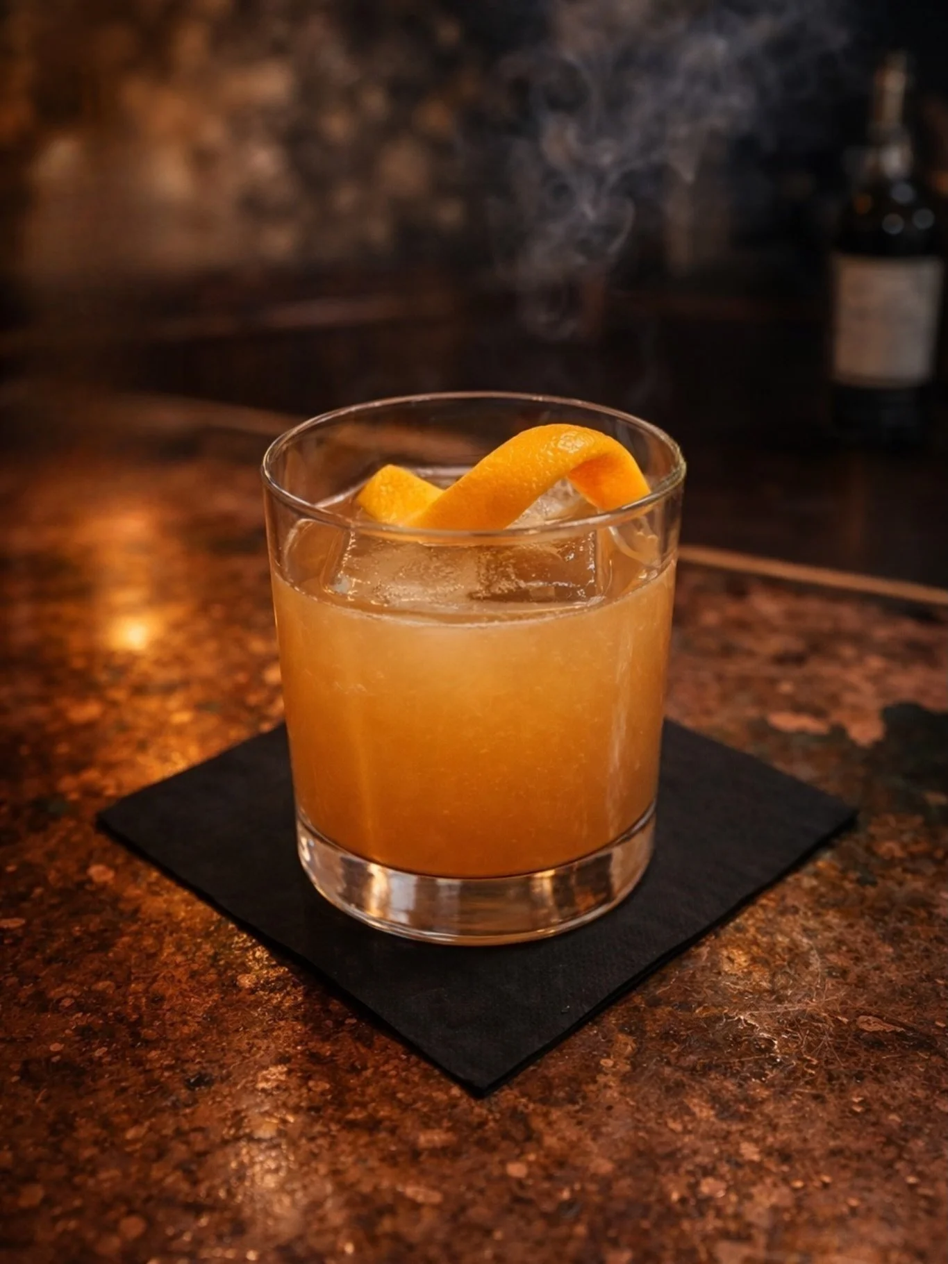 NEW SEASONAL COCKTAIL : Butter Washed Old-Fashioned 🥃🧈 Warm up with us this weekend at the Newtown Tasting Room ☀️☀️☀️