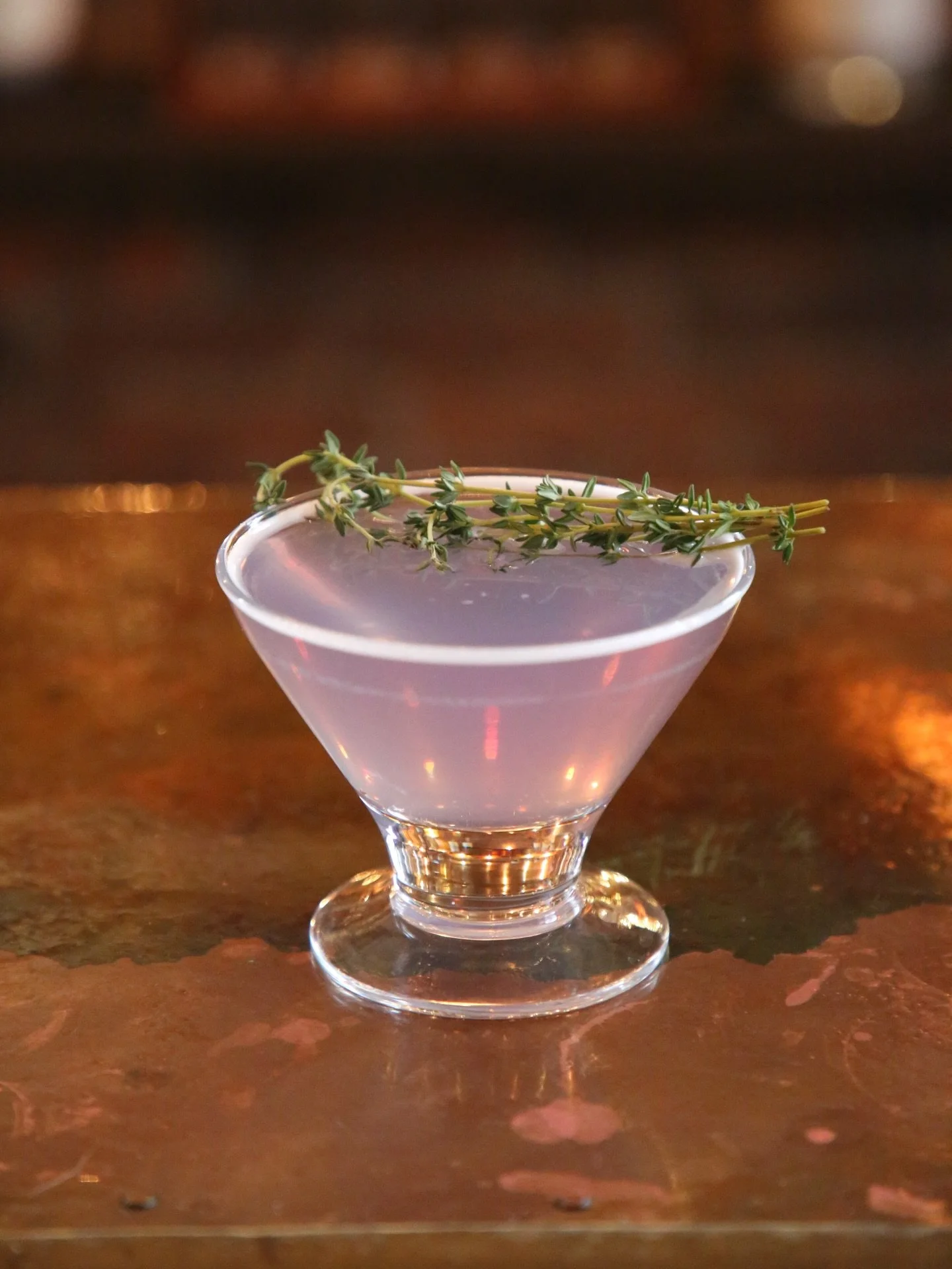 Honey Lavender Martini 🍸💜🍋🪻🍯 Sweet, herbaceous, and delish! Only at the Newtown Tasting Room