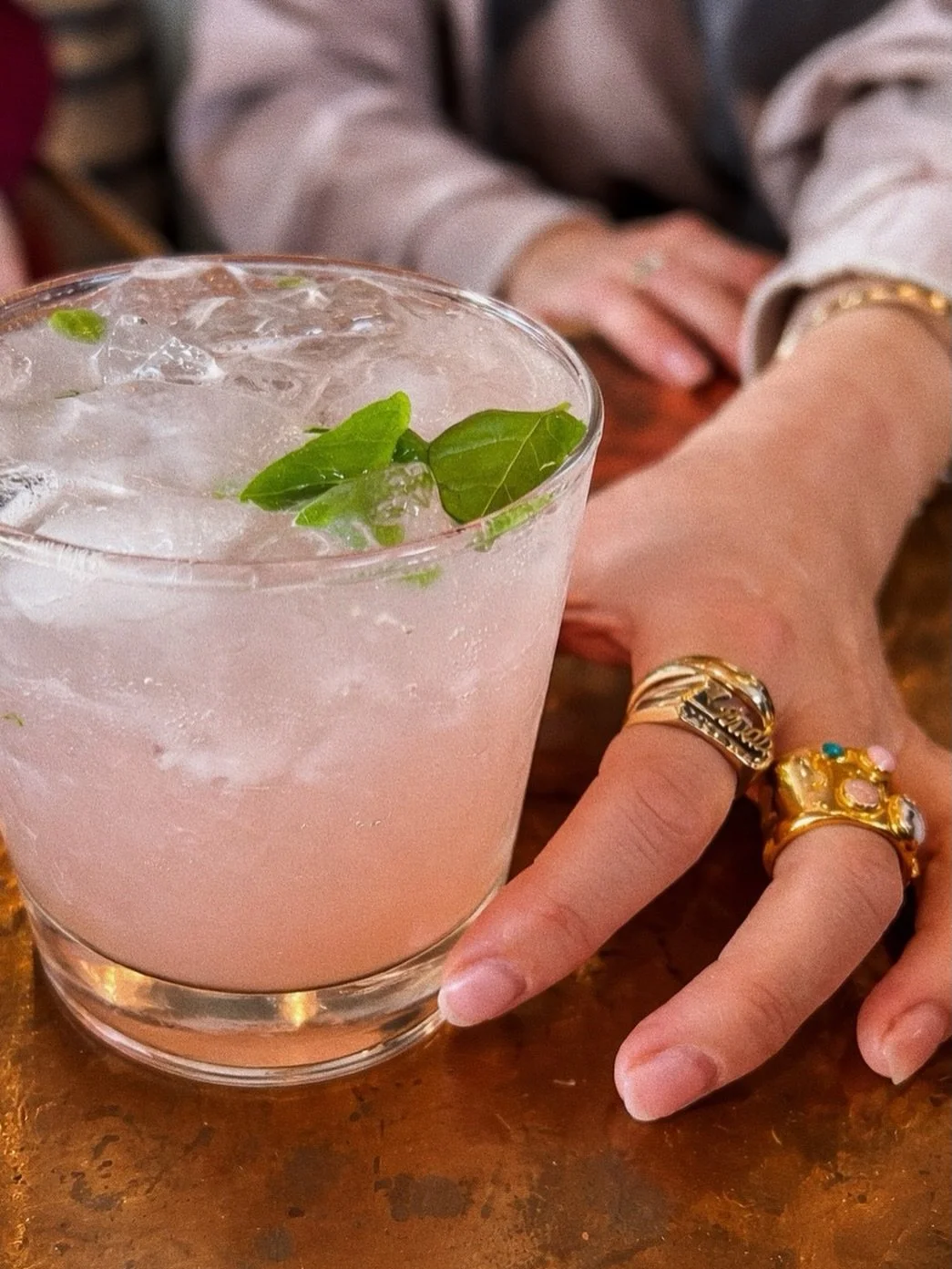 You know this is what you need on this hot day! The Vodka Basil Berry&hellip; a staple at the Newtown Tasting Room 🍃  See you this weekend?