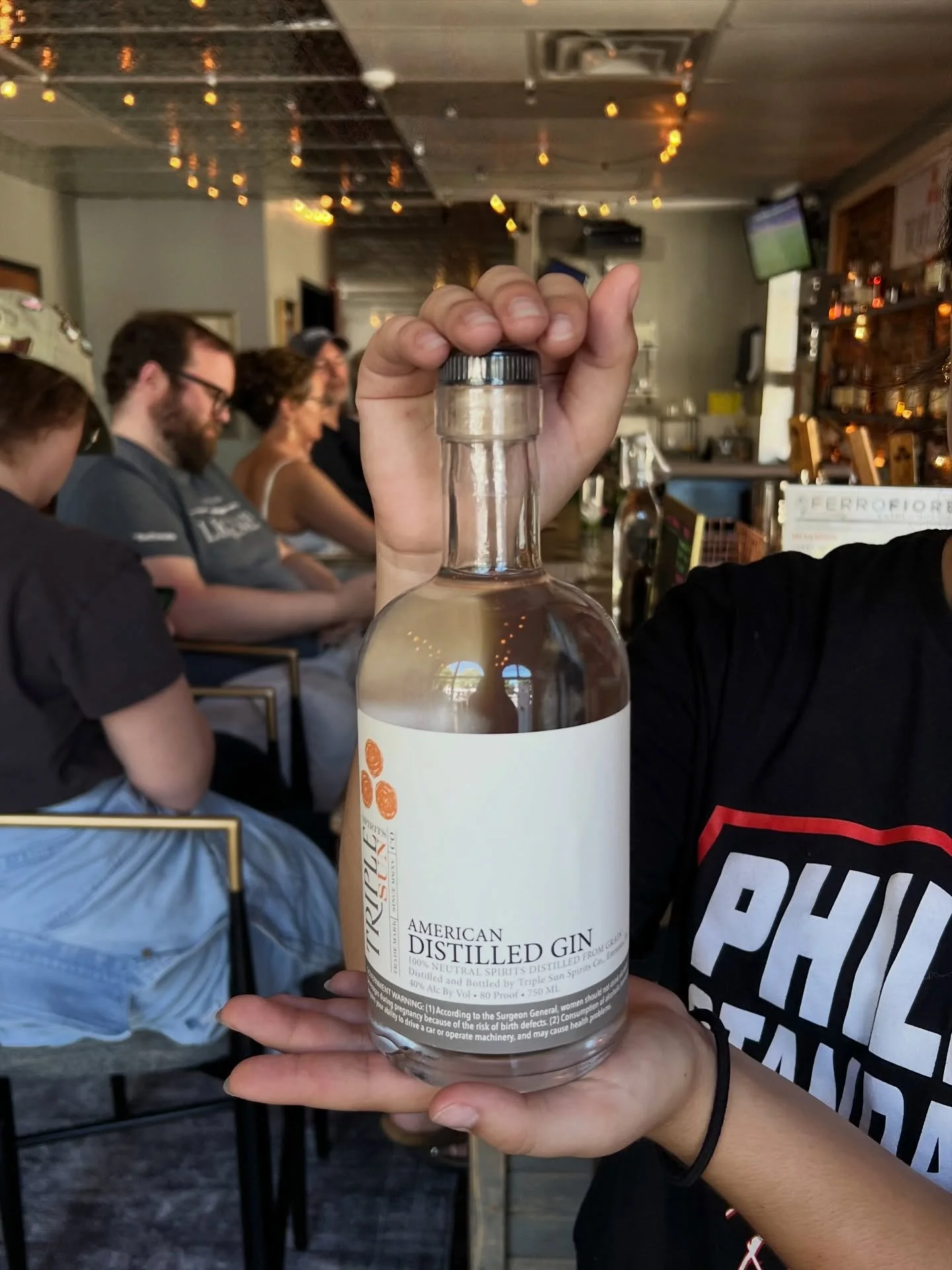 We overheard people say Gin is more for house parties&hellip; so we&rsquo;ve bottled up your fav for you to take home 🍸
.
Thank you mixologist Brynn for modeling for us!