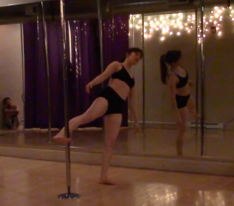 "Unsteady" Pole Dance by Kaitlin K. Walsh