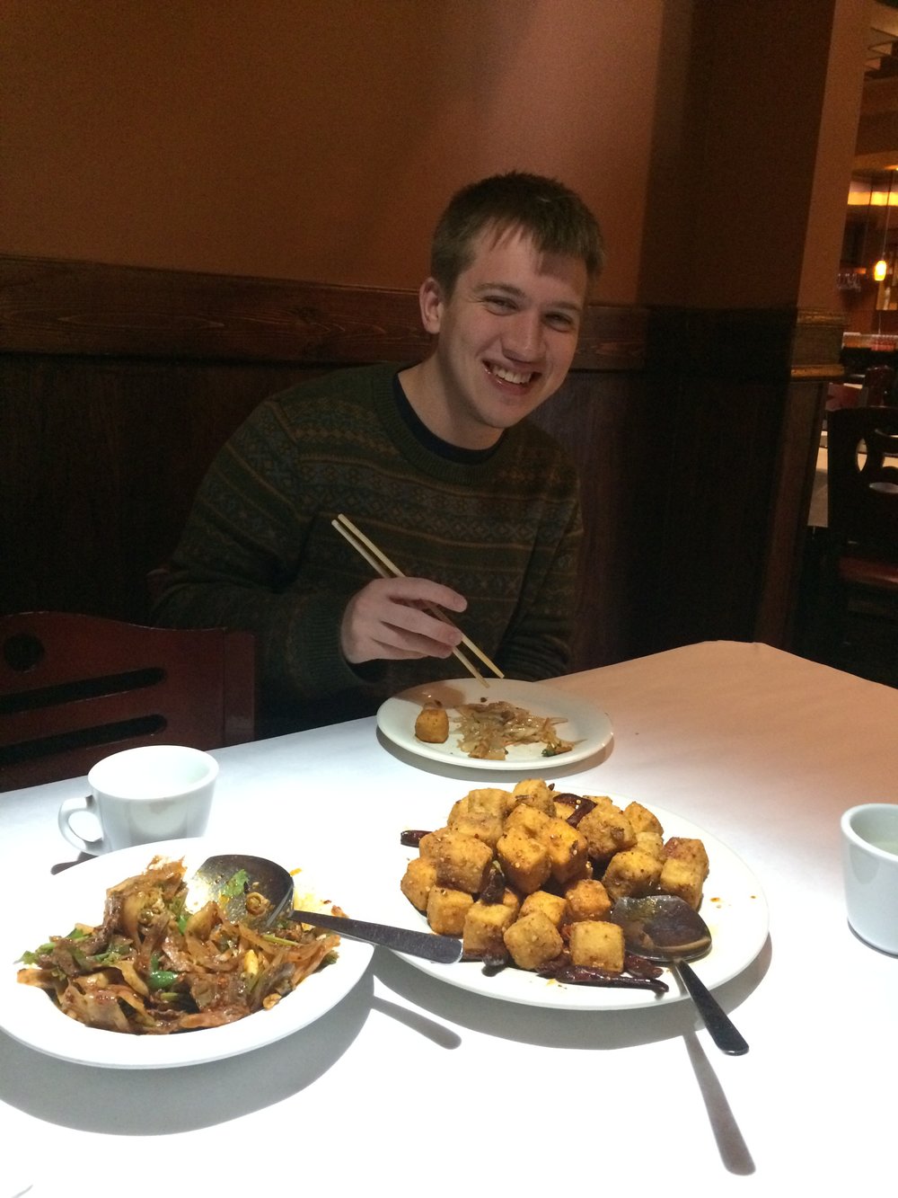 OH Day 6 - Comic Strips, Coffee, and Crispy Tofu