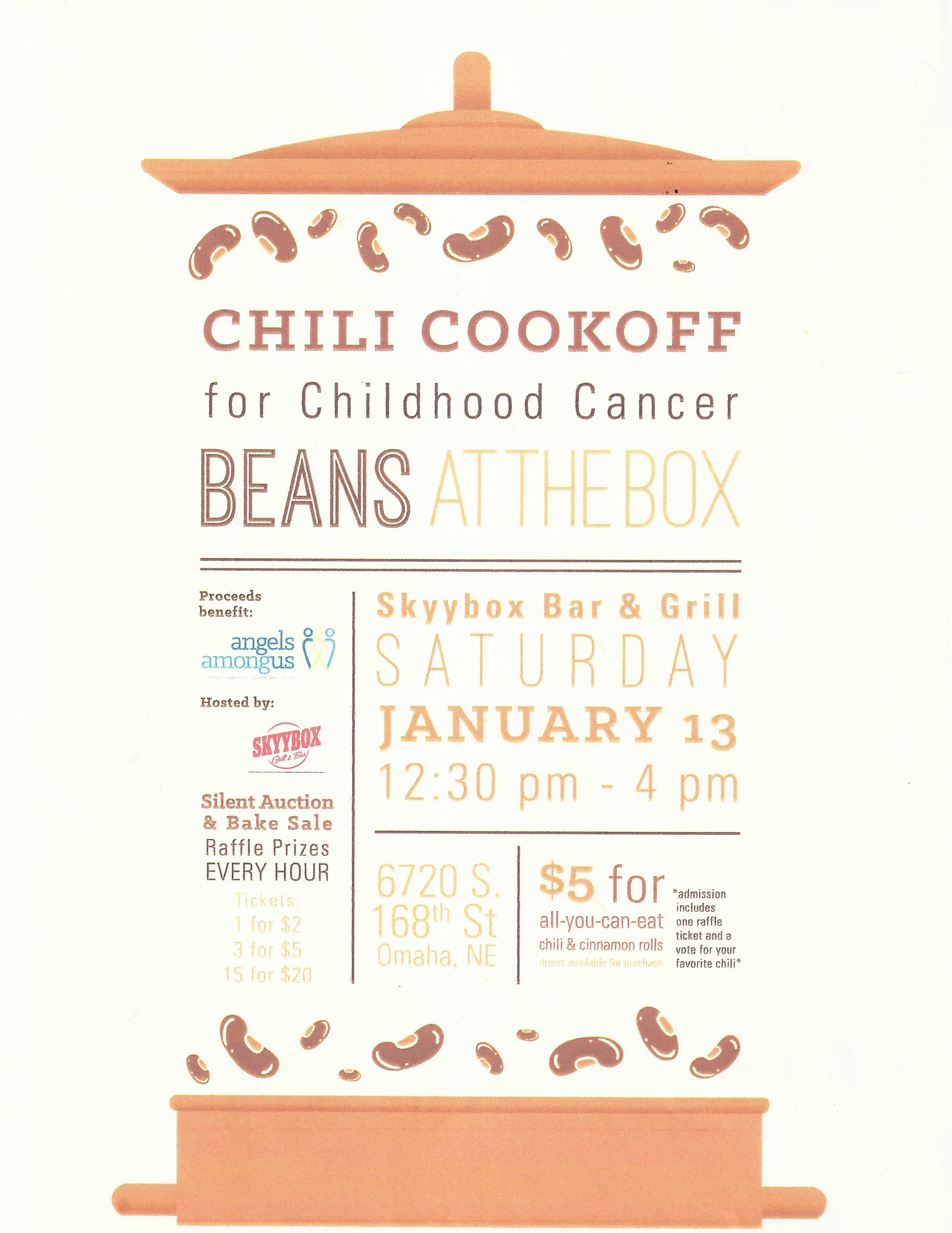 Beans at the Box - Chili Cookoff for Childhood Cancer