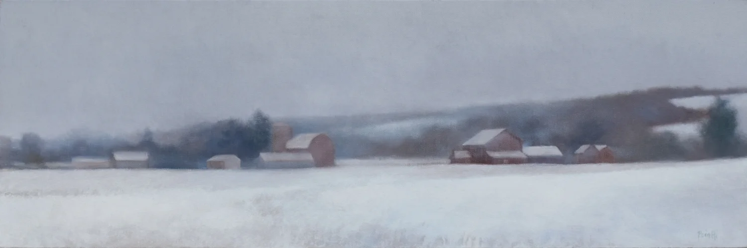 "Syracuse Farm in Winter"