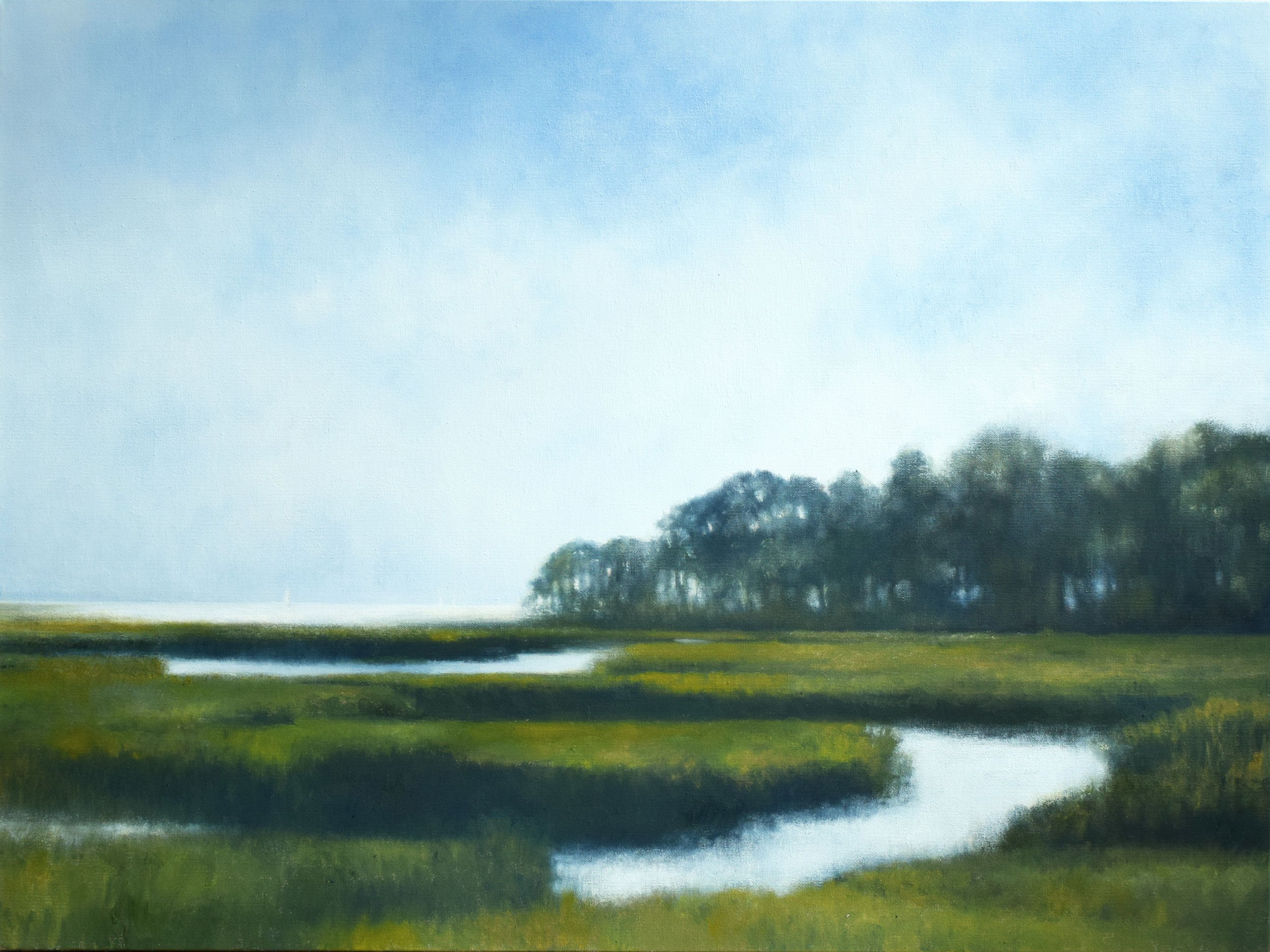 Wellfleet Marshes 30 x 40 inches