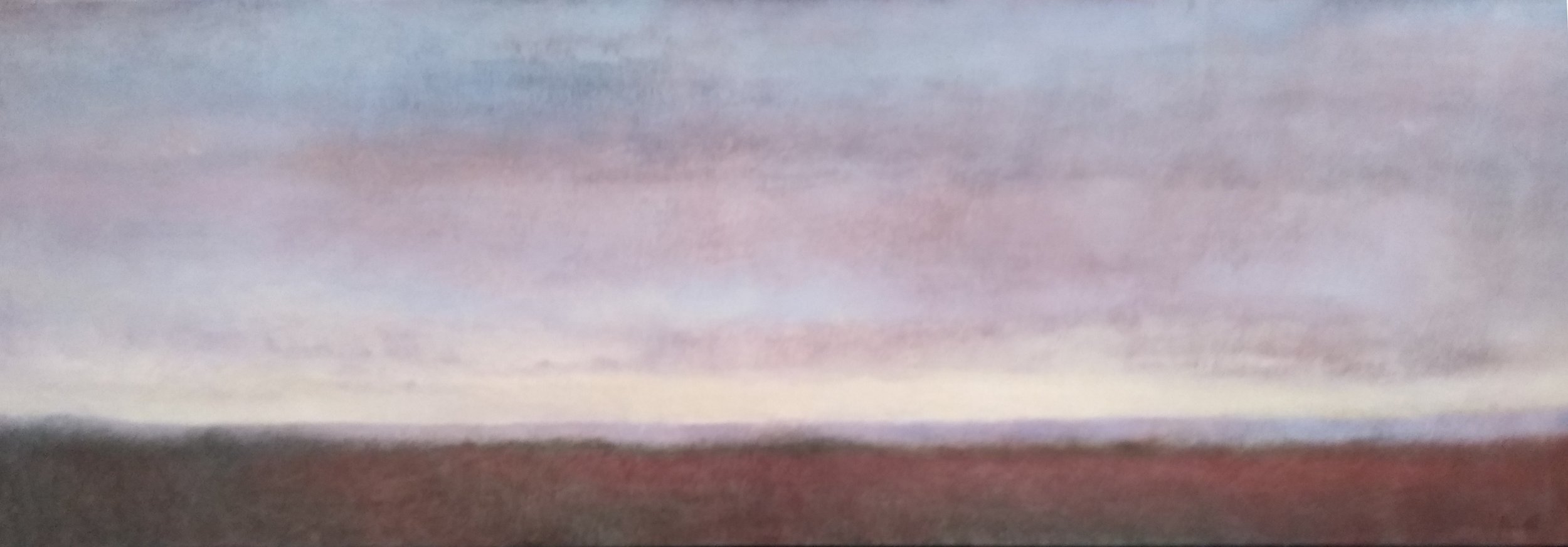 Crimson Passage 12 x 36 inches