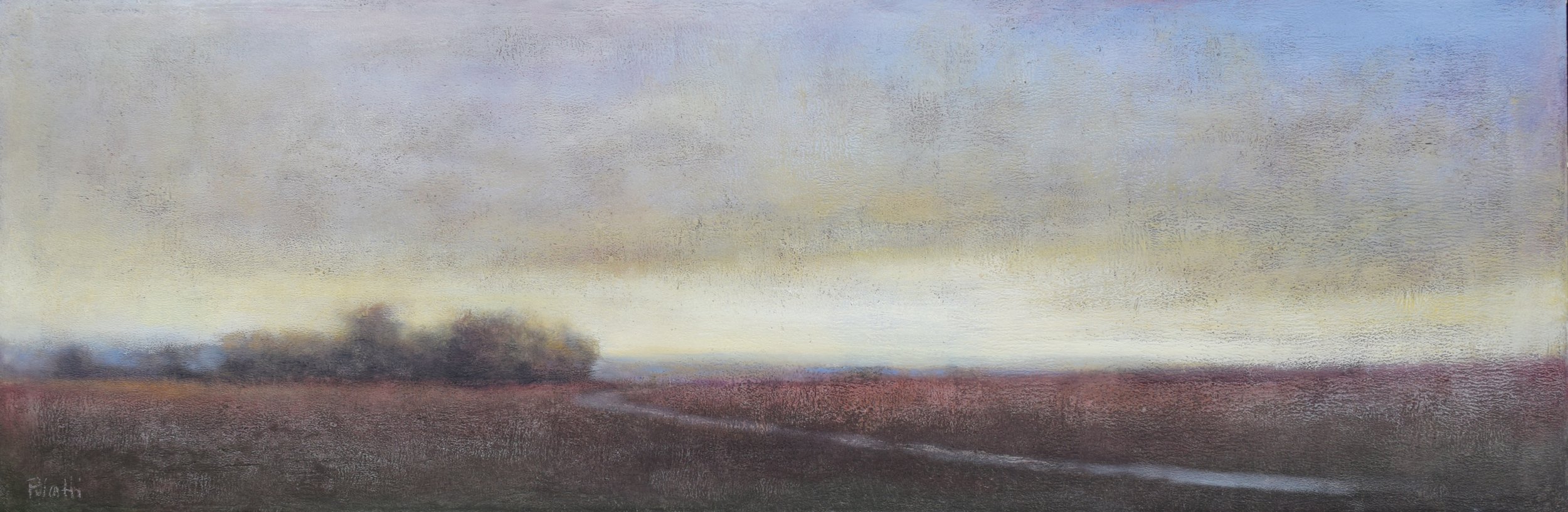 Evening Return 12 x 36 inches