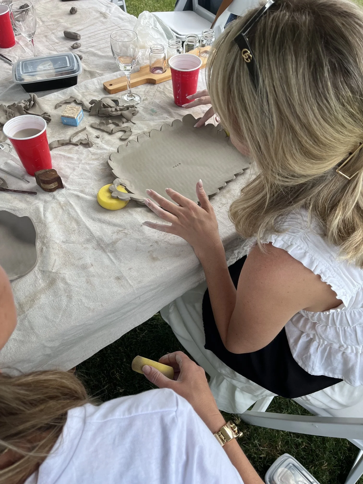 POTTERY WORKSHOP, POTTERY, POTTERY IN THE VINEYARD, SIP AND