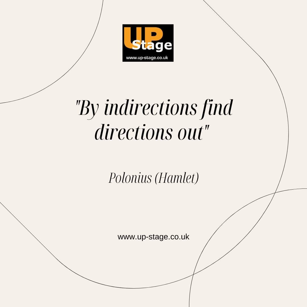 By indirections find directions out - Polonius (Hamlet) #theatre #drama #youththeatre #youthdrama #bedfordshire #actor #acting #dramatic #theatreforkids #theatreeducation #theatrelovers #upstage