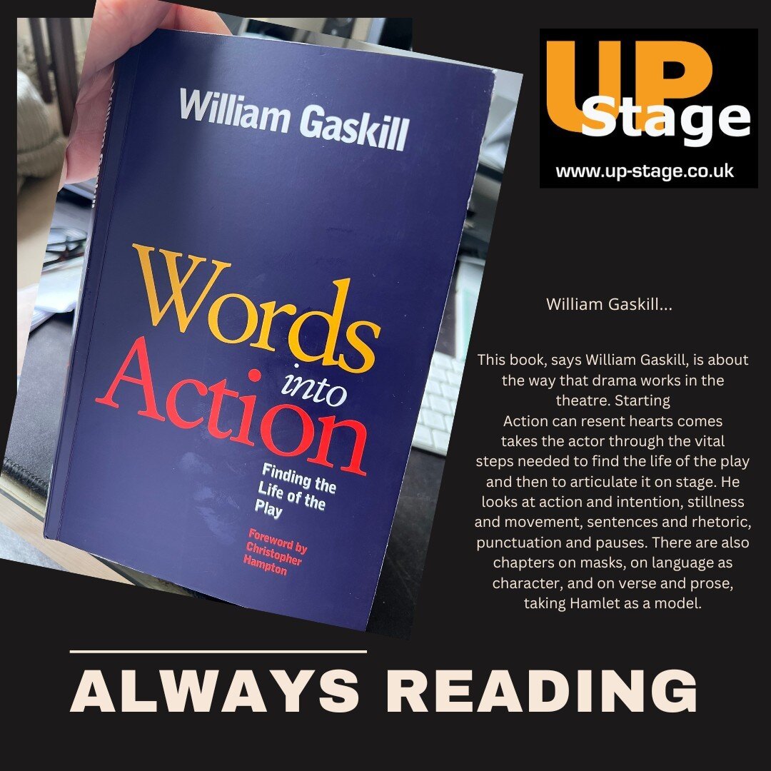 Always Reading.....William Gaskill.... #theatre #drama #youththeatre #youthdrama #bedfordshire #actor #acting #dramatic #theatreforkids #theatreeducation #theatrelovers #upstage