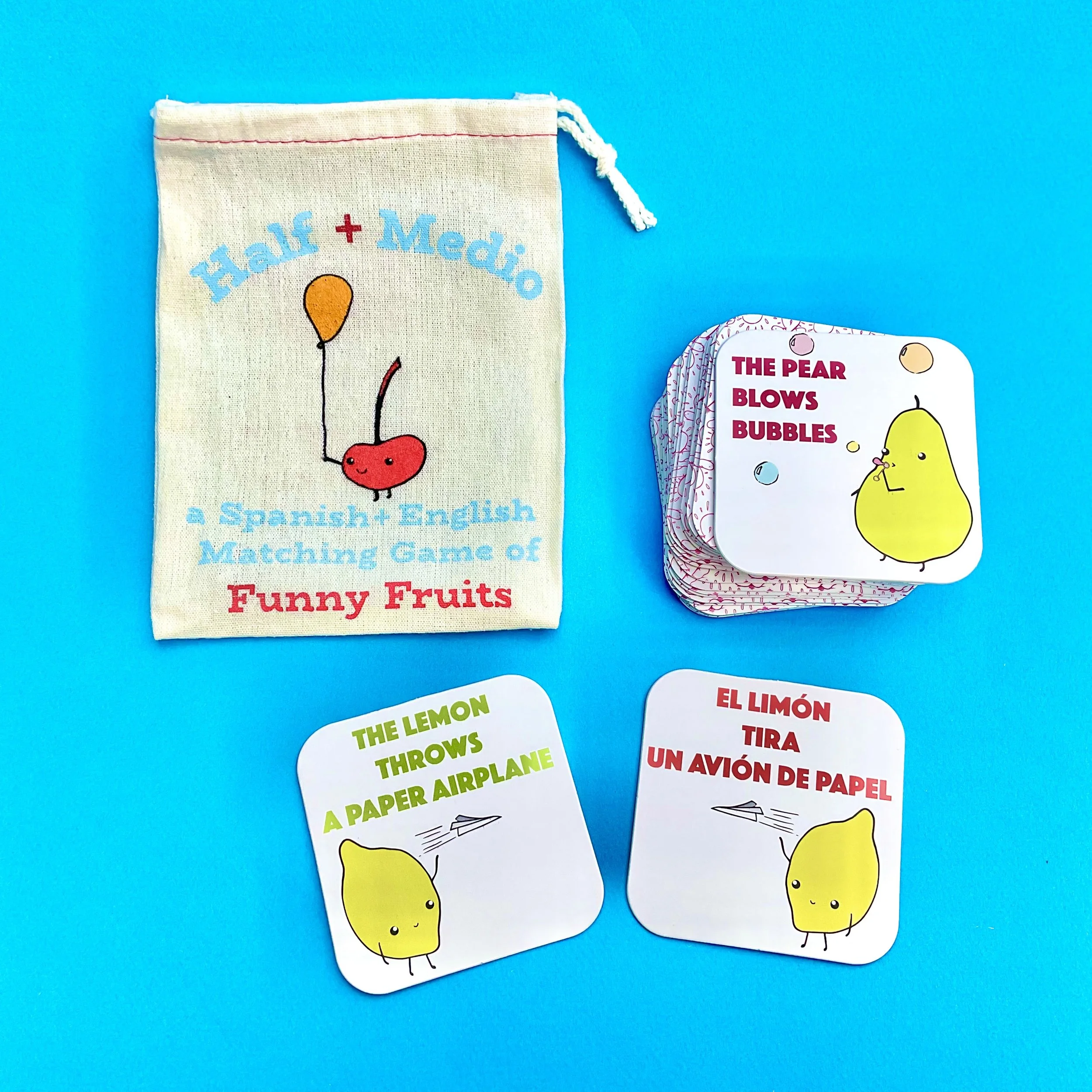 Half + Medio: Funny Fruits