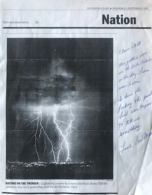 the boston globe, september 3rd, 1997.