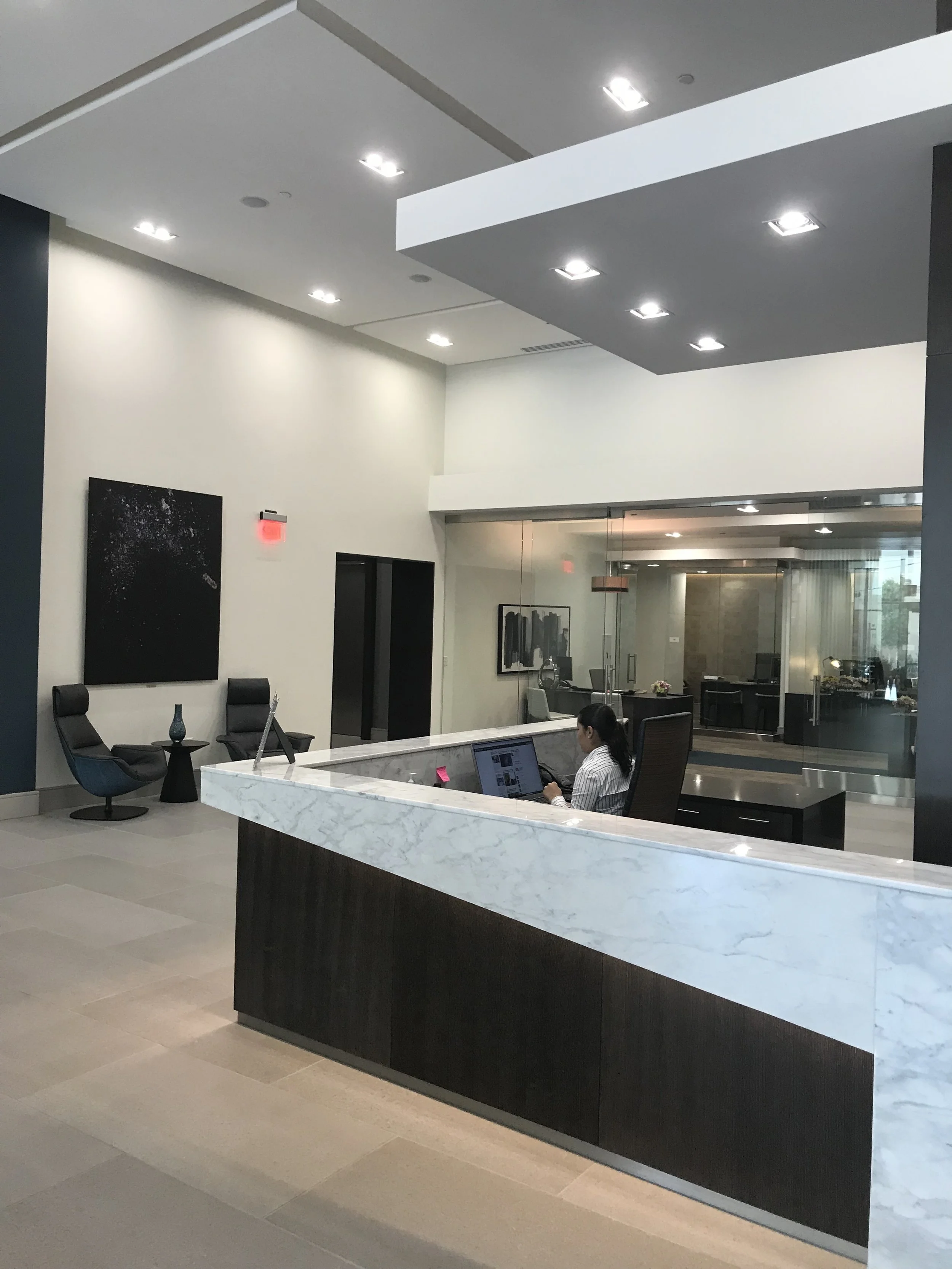 Concierge desk