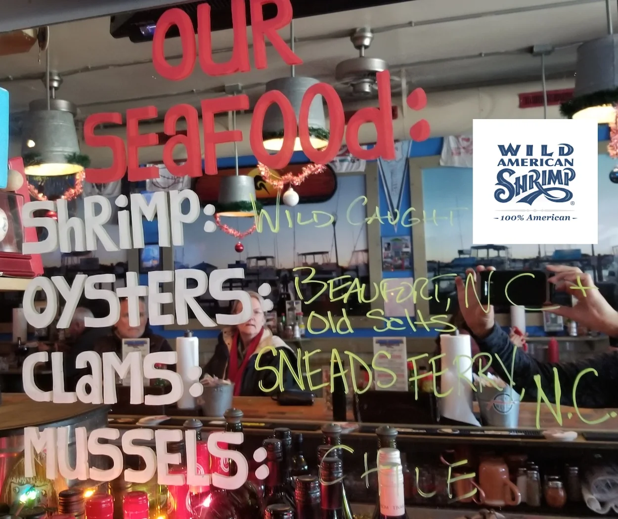 While supplies will vary from day to day, all Shuckin' Shack Oyster Bars attempt to source locally caught seafood whenever the season and local catch allows.