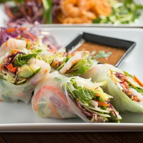SHRIMP SPRING ROLLS