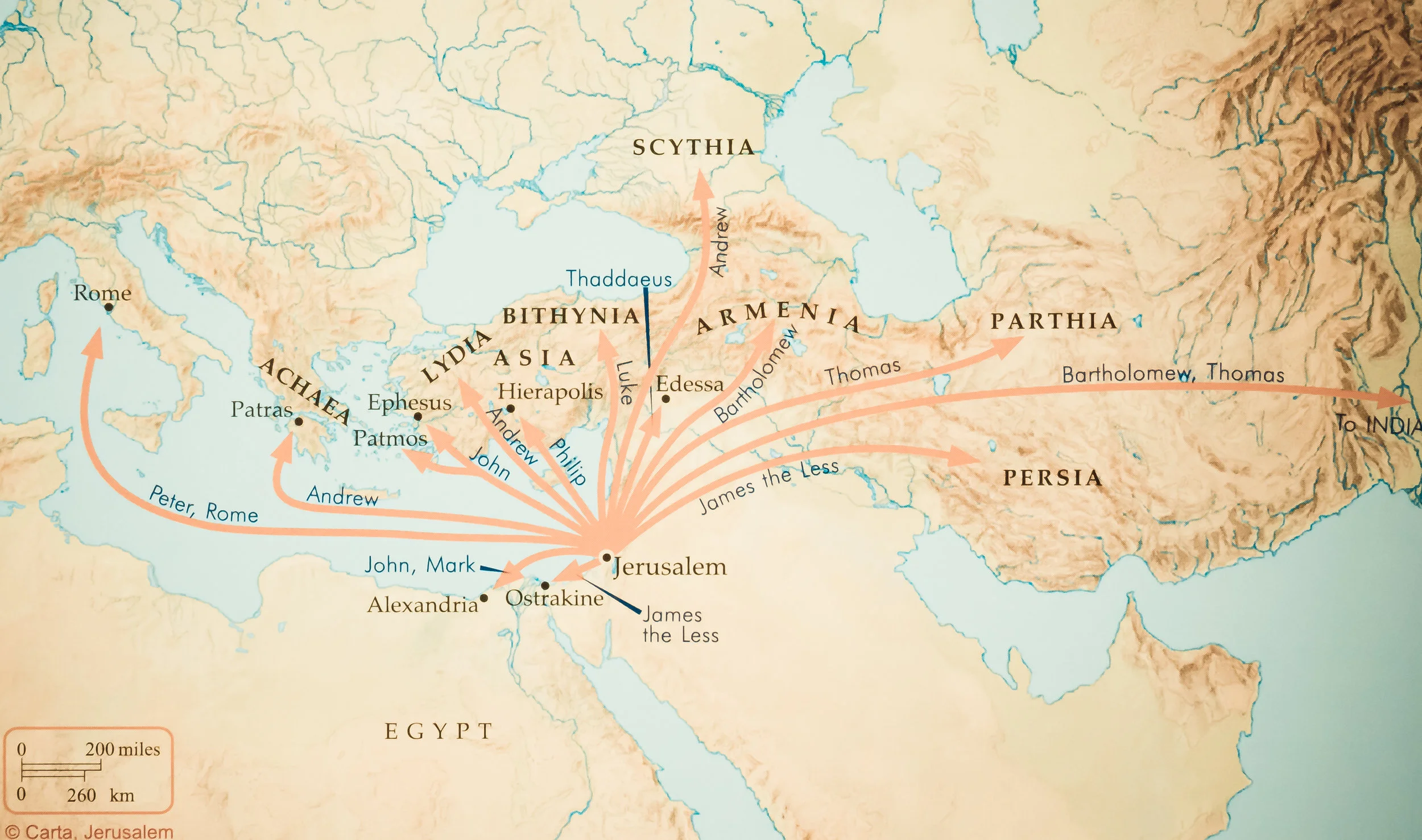 12 Tribes Of Ishmael Location | Map of the Twelve Tribes of Israel ...