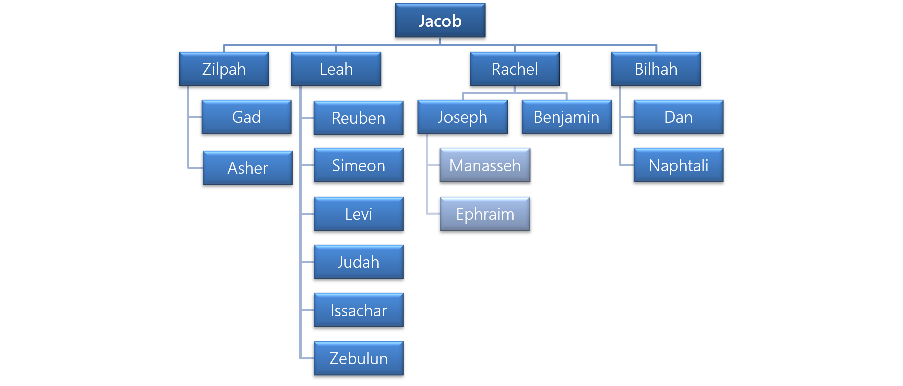 Figure 1 - The Family of Jacob