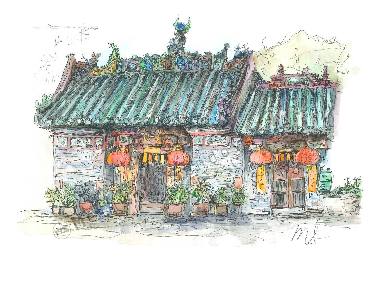 Tai O Kwan Tai Temple | Lantau Island, Hong Kong