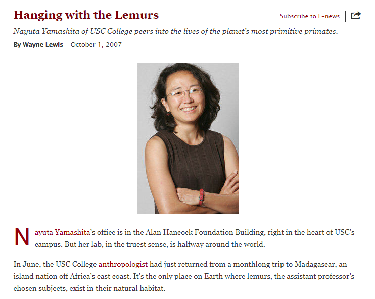 Hanging with the Lemurs