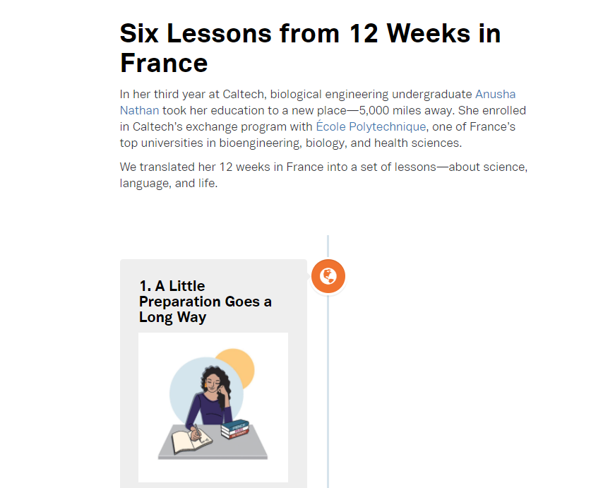 Six Lessons from 12 Weeks in France