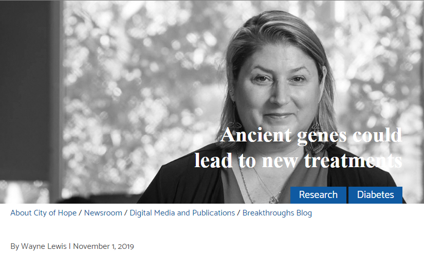 Ancient genes could lead to new treatments
