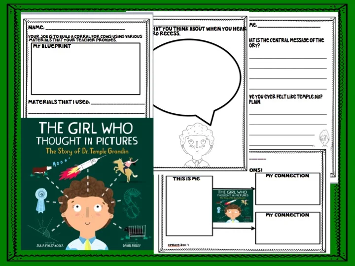 The Girl Who Thought in Pictures Resource