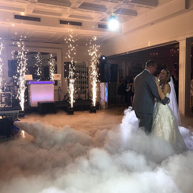 Capturing that special moment! #djmcent #djmcmoments #sparklers #njweddings #njdjs @westmountcountryclub @johnrocklight